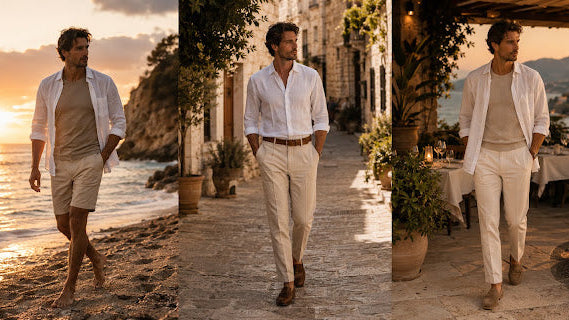 Men's Linen Shirts: The Most Versatile Companion in Summer