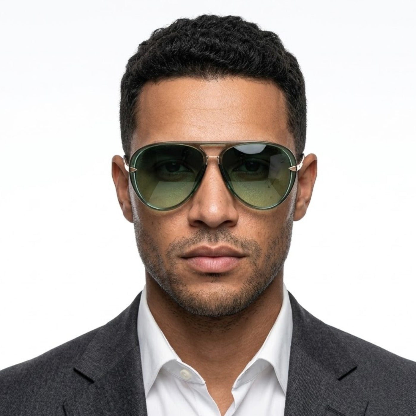 Aviator Sunglasses - Men's Metal Frame Tinted Lenses-Sunglasses-Chaps London-Chaps London