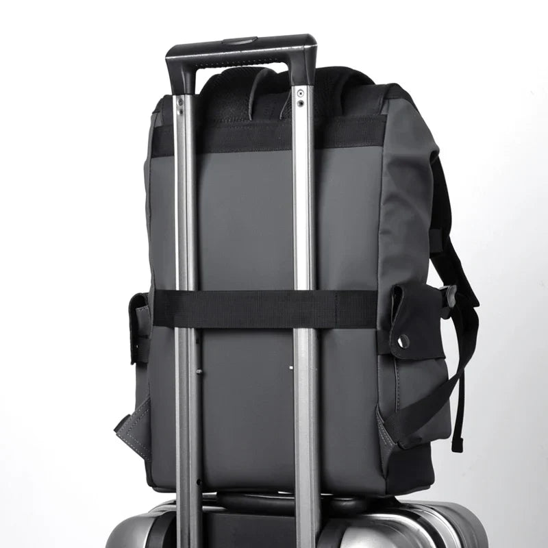 Backpack | Men's Waterproof Laptop Travel Rucksack | USB Charging Port-Backpack-Chaps London-Chaps London