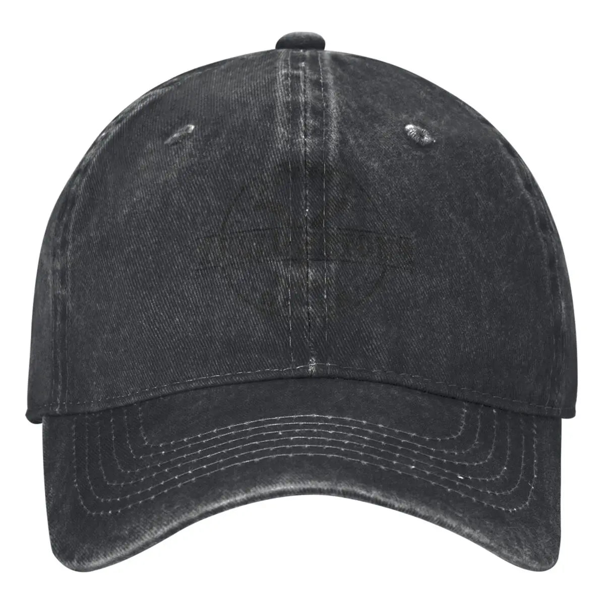 Baseball Cap | Unisex | Washed | Baseball Hats for Men | Men's Cap-Baseball Caps-Chaps London-Black-One Size-Chaps London