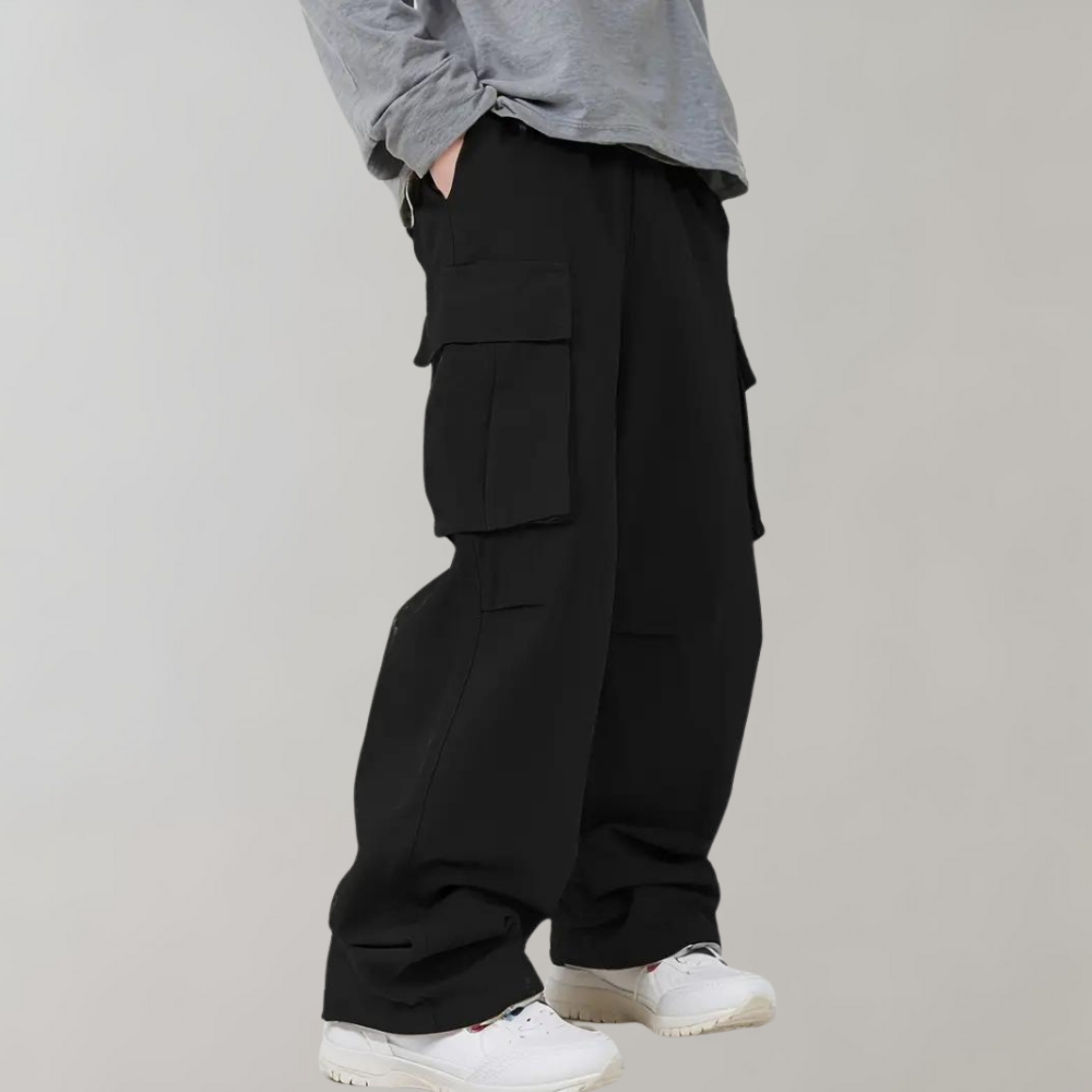 Cargo Pants | Loose Fit | Wide Leg | Baggy Pants | Men's Pants -Cargo Pants-Chaps London-Chaps London