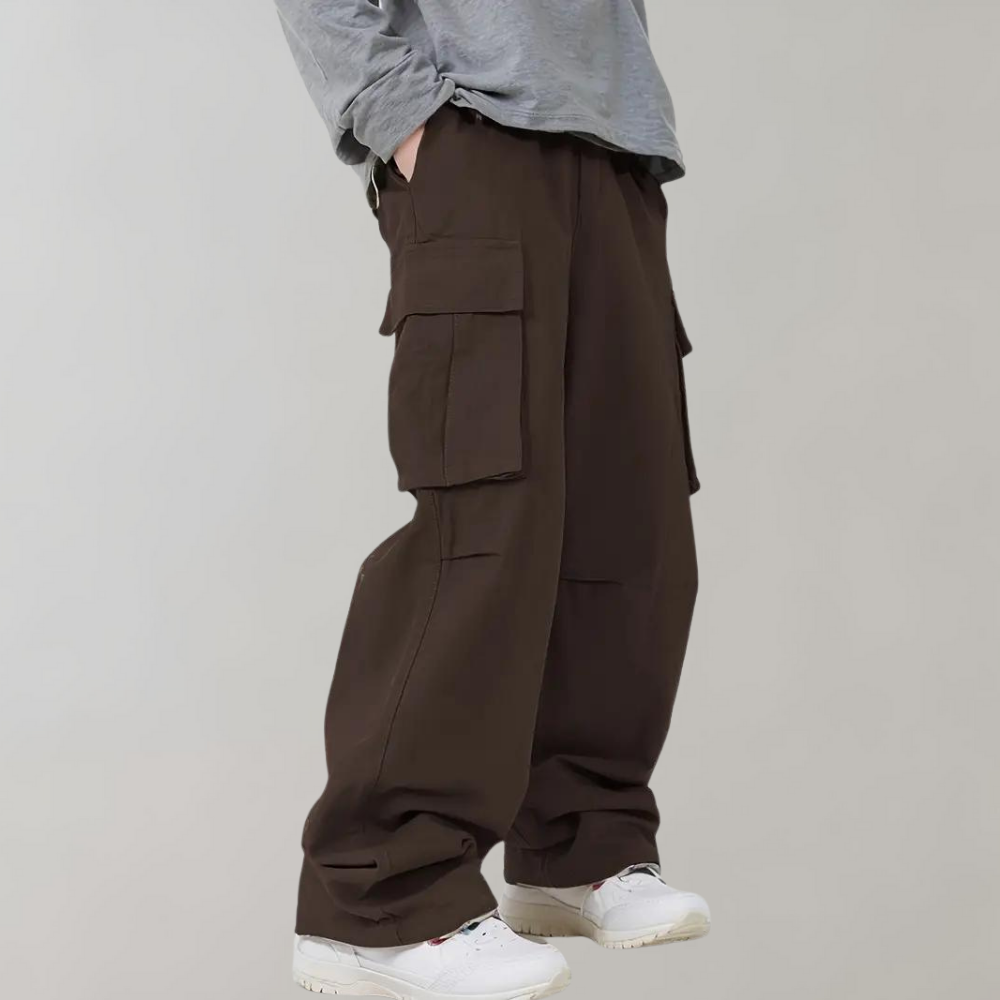Cargo Pants | Loose Fit | Wide Leg | Baggy Pants | Men's Pants -Men's Cargo Pants-Chaps London-Chaps London