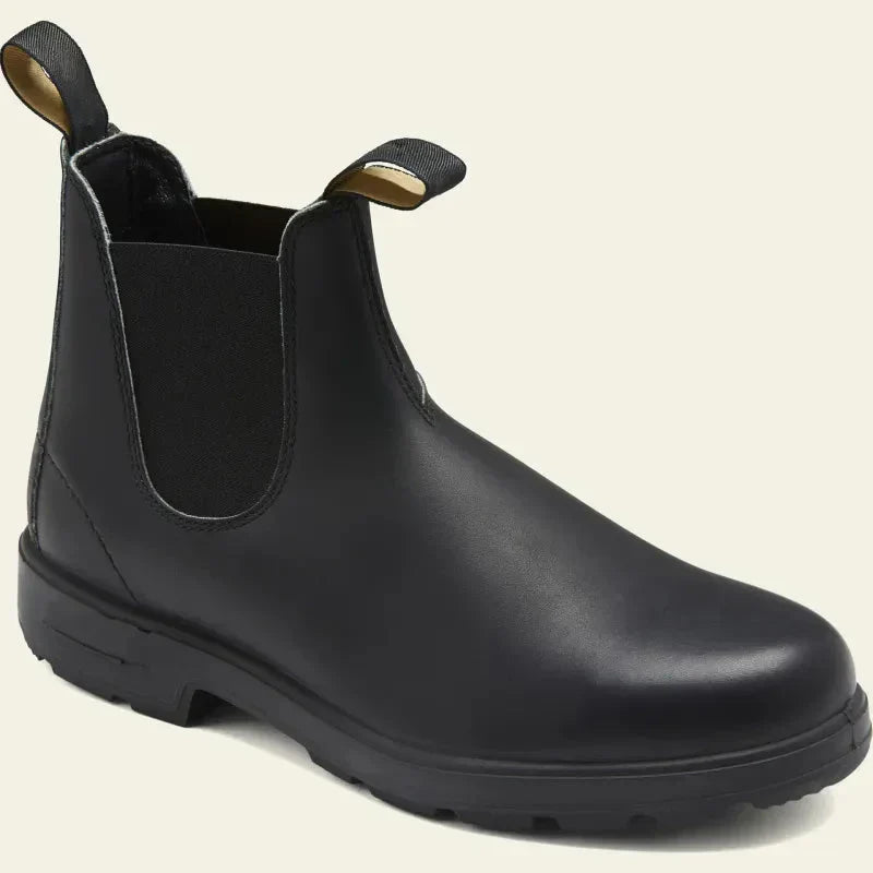 Chelsea Boots - Men's Waterproof Slip-On Ankle Boots-Men's Chelsea Boots-Chaps London-Black-35-Chaps London