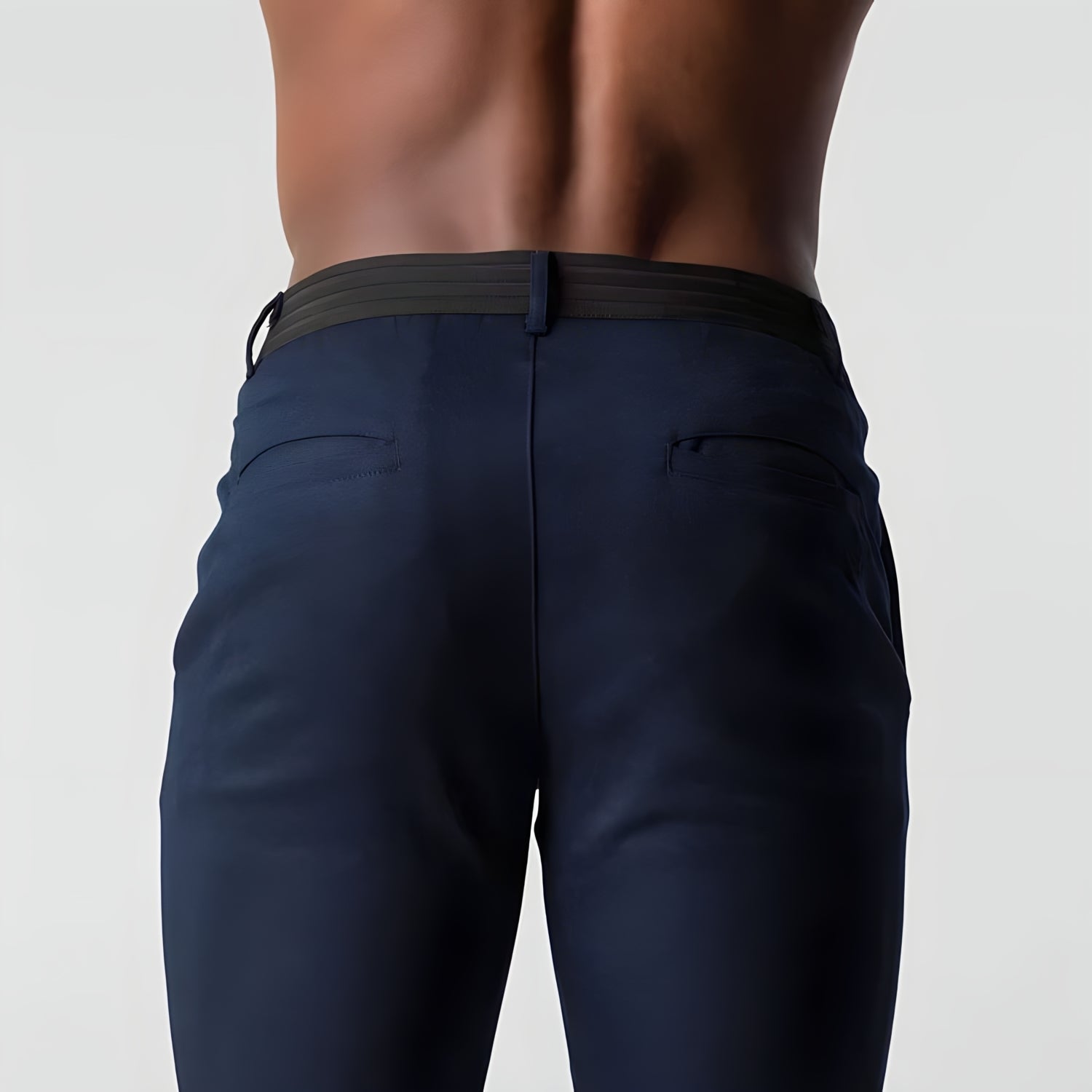 Chino Pants | Elastic Waist | Stretchy | Skinny Chinos | Mens Chinos-Men's Chino Pants-Chaps London-Chaps London