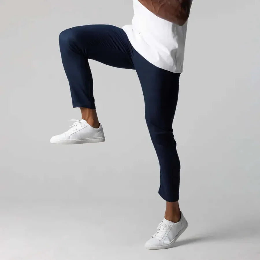 Chino Pants - Men's Active Stretch Skinny Chinos-Chaps London-Chaps London
