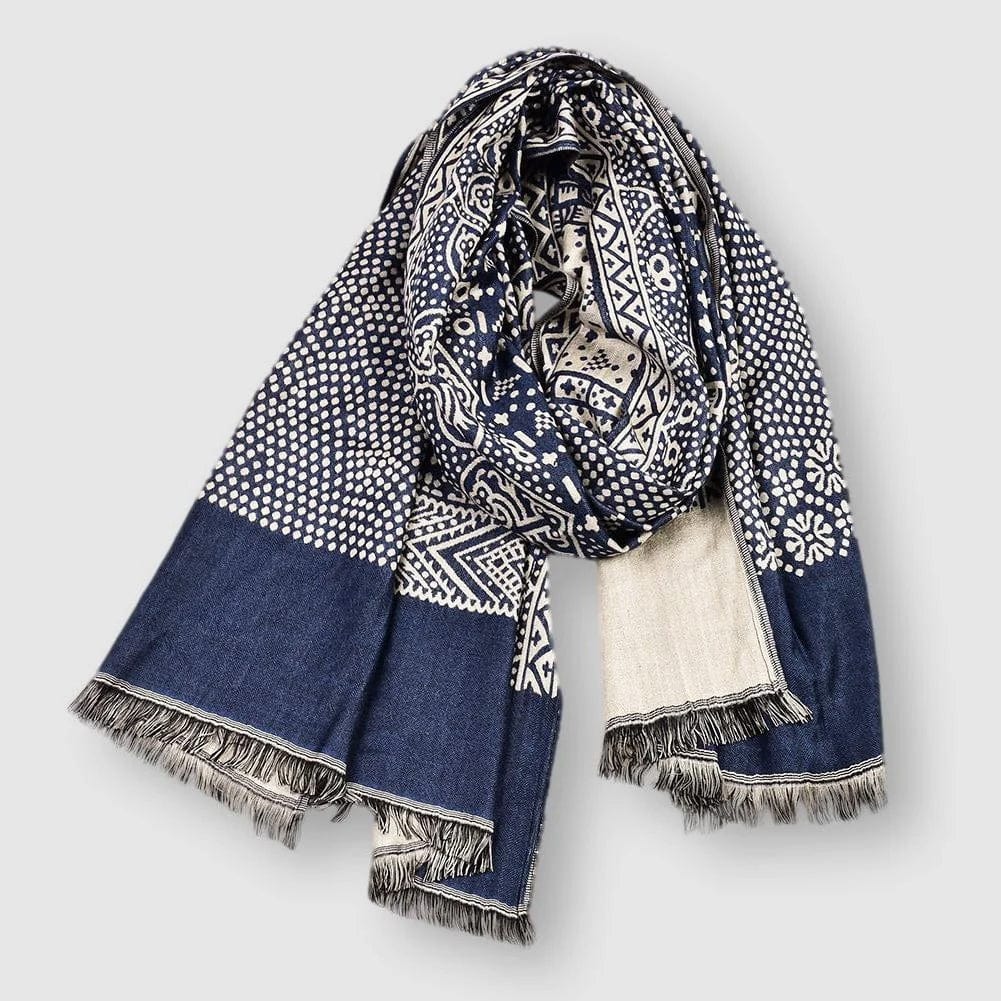 Cotton Scarf - Men's Soft Woven Everyday Wear-Scarf-Chaps London-Chaps London