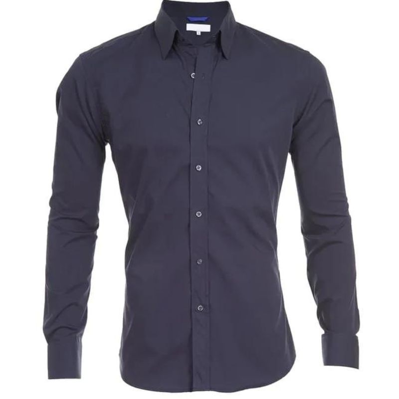 Dress Shirt - Men's Non Iron Button Up Shirt-Dress Shirts-Chaps London-Chaps London