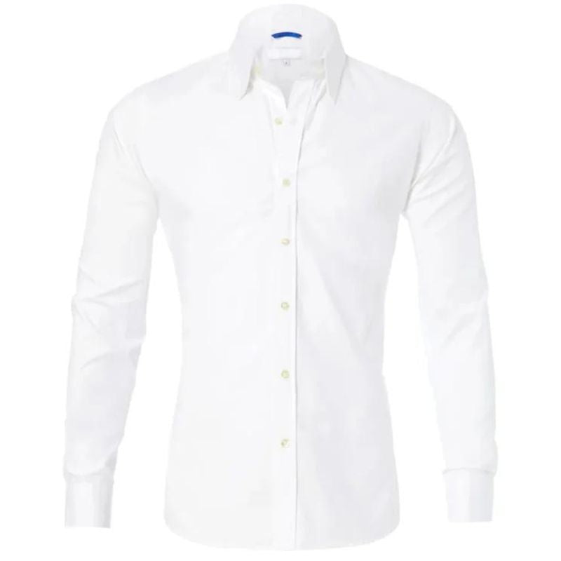 Dress Shirt - Men's Non Iron Button Up Shirt-Dress Shirts-Chaps London-Chaps London