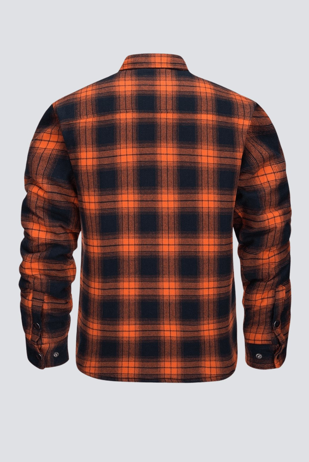 Flannel Jacket - Plaid - Button-Up - Quilted Liner Jacket - Men's Winter Jacket-Jackets-Chaps London-Chaps London