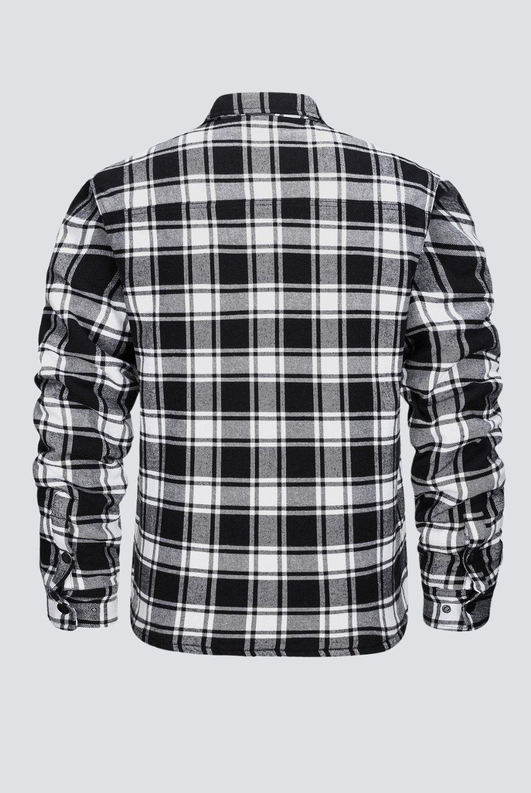 Flannel Jacket - Plaid - Button-Up - Quilted Liner Jacket - Men's Winter Jacket-Jackets-Chaps of London-Chaps of London