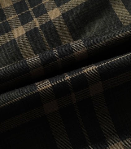 Fleece Lined Jacket - Men's Check Overshirt-Winterjacken-Chaps London-Chaps London