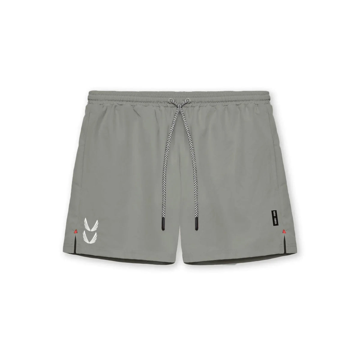 Gym Shorts - 2 in 1 Men's Sport Shorts-Sportbroek man-Chaps London-Gray-S-Chaps London