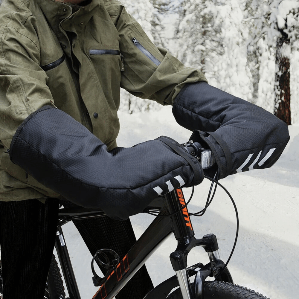 Handlebar Gloves - Waterproof Windproof Bike Handlebar Covers-Bicycle Handlebar Gloves-Chaps London-Chaps London