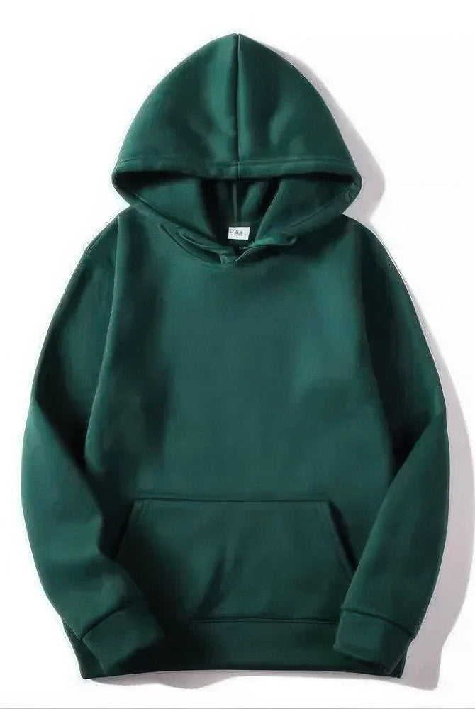 Hoodie - Warm Kangaroo Pocket Pullover Hoodie for Men and Women-Chaps of London-Green-S-Chaps of London