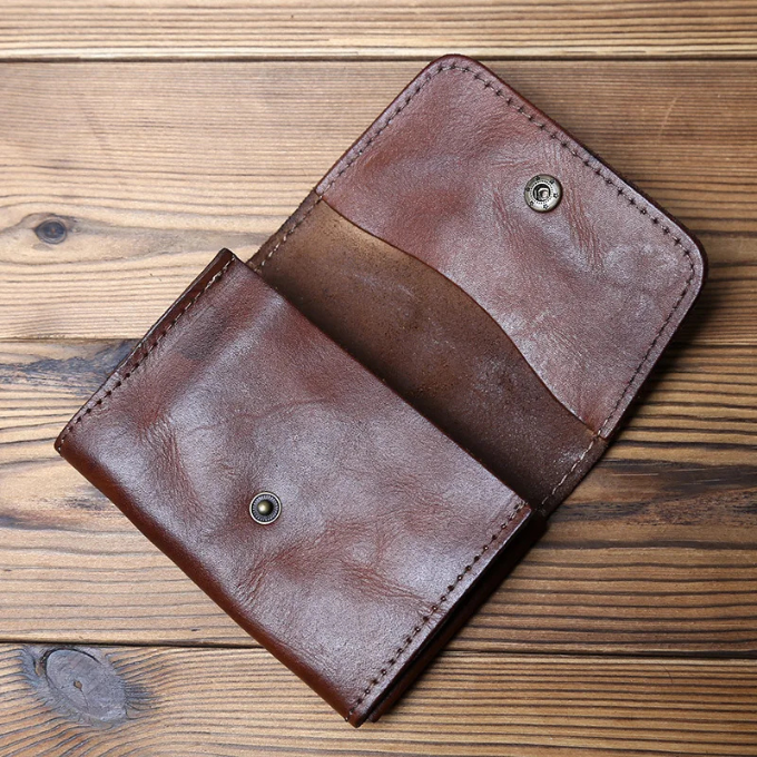 Leather Wallet - Men's Full Grain Tri Fold-Wallet-Chaps London-Chaps London
