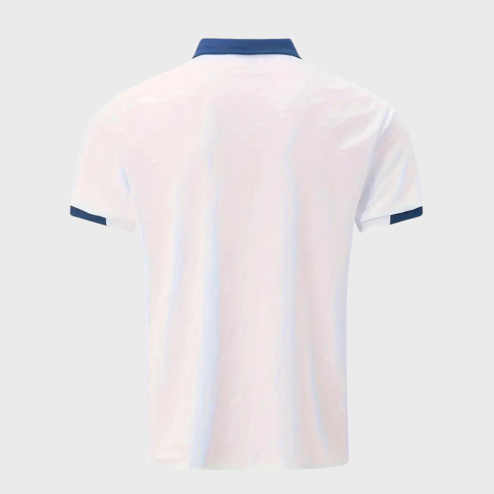 Polo T-Shirt | Short Sleeve | Button Neck | Collared T-Shirt | Men's Shirts-Chaps London-Chaps London
