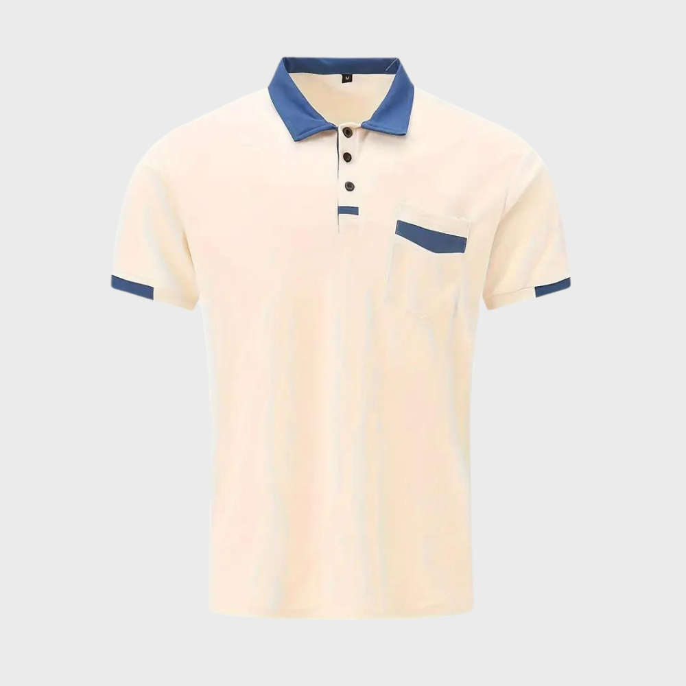 Polo T-Shirt | Short Sleeve | Button Neck | Collared T-Shirt | Men's Shirts-Chaps London-Chaps London
