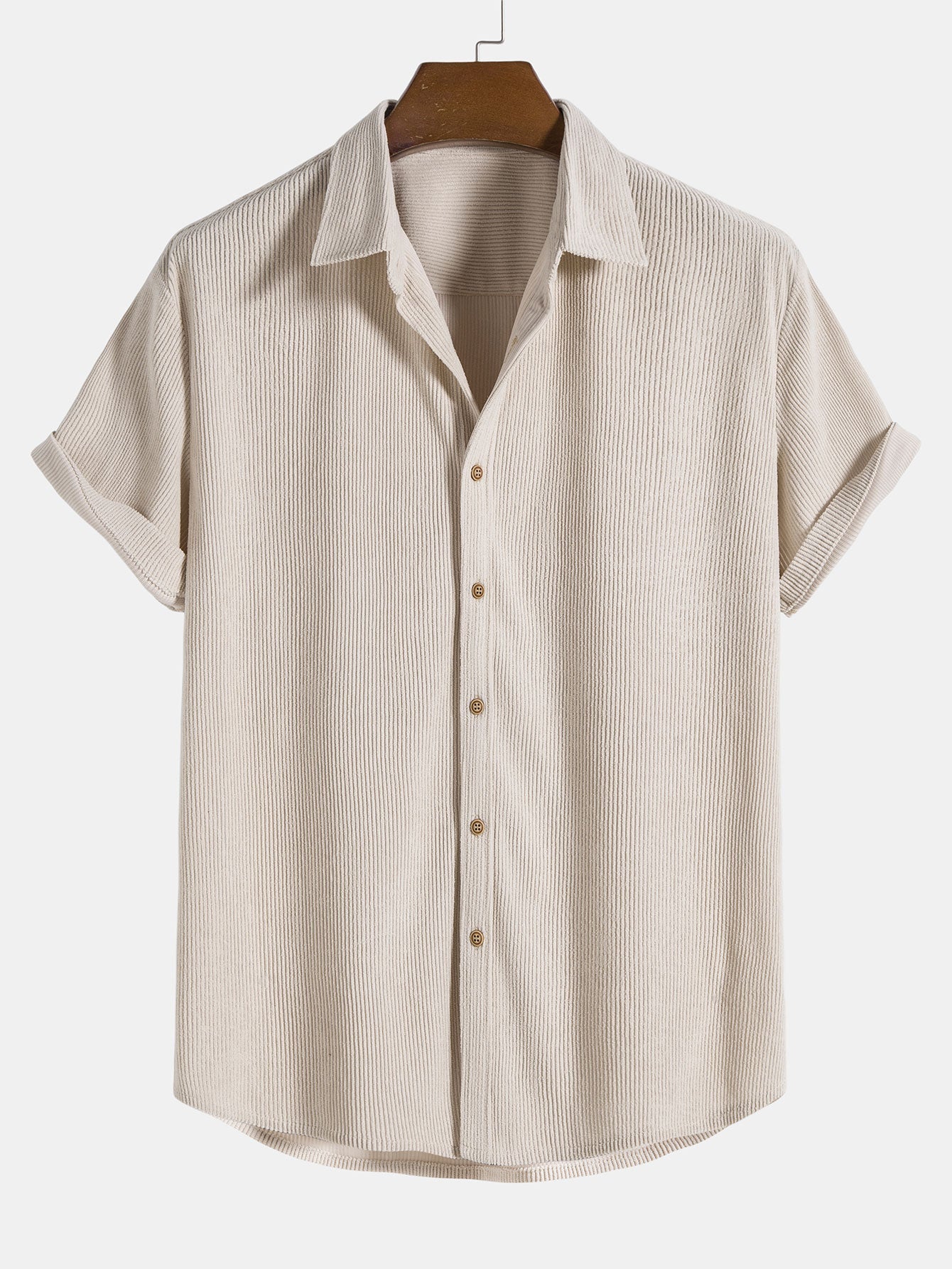 Shirt and Shorts Set - Men's Short Sleeve Button-Up Two-Piece Set-Two piece set-Chaps London-Chaps London