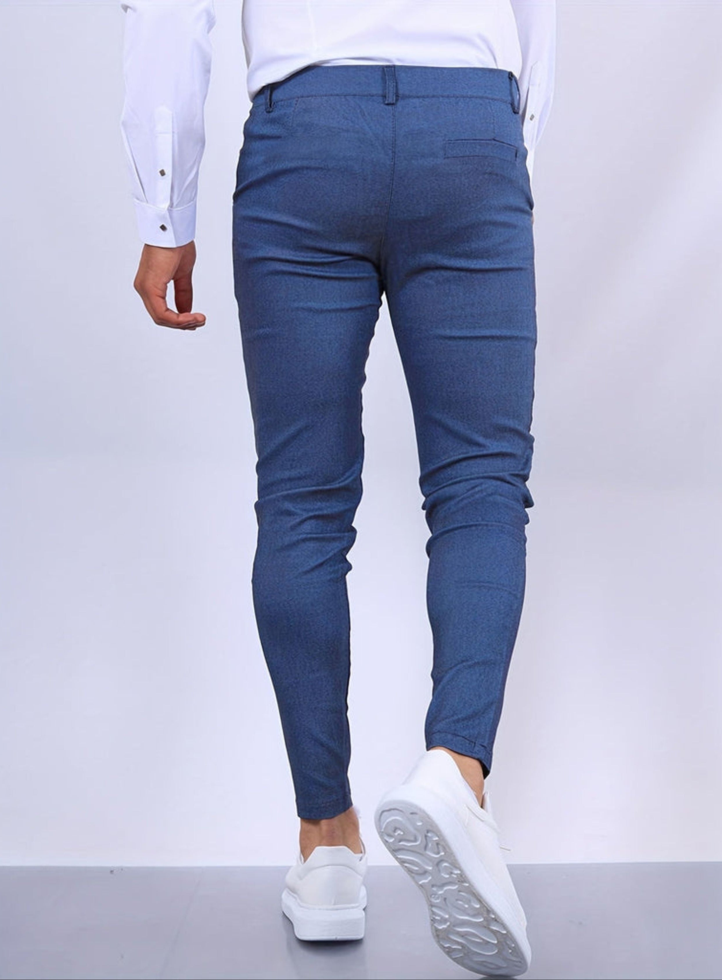 Skinny Chinos - Men's Casual Stretch Slim Fit Chino Pants-Skinny chino pants-Chaps London-Chaps London