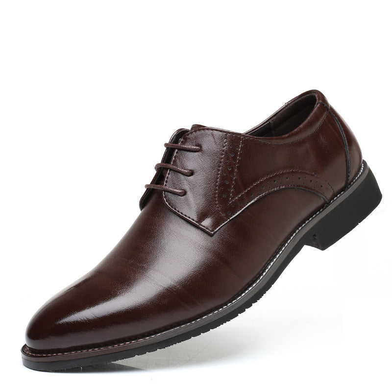 Smart Shoes | Derby | Lace-Up | Classic | Men's Dress Shoes-Derby Shoes-Chaps London-Chaps London