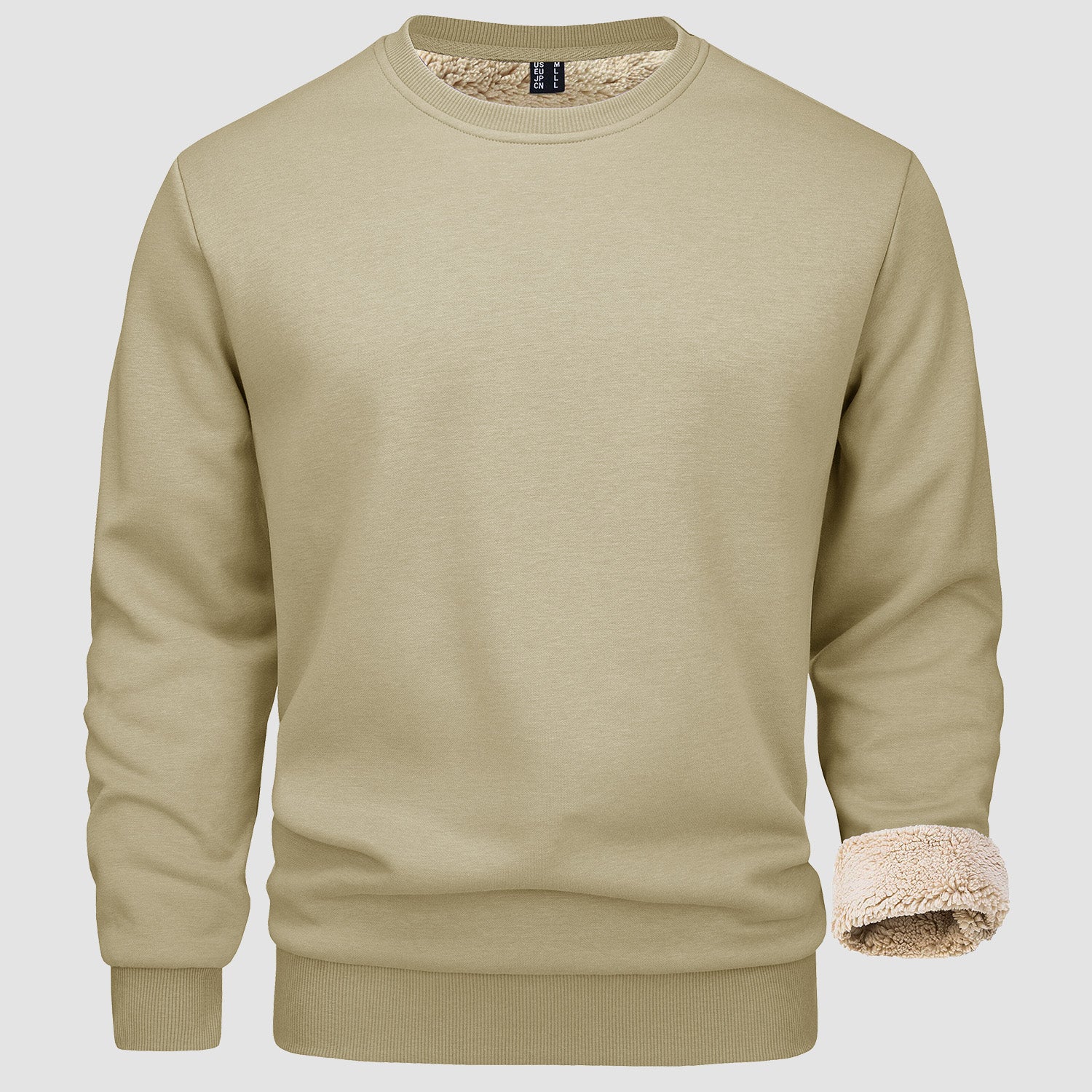 Sweatshirt - Warm - Crew Neck - Winter Pullover - Fleece Lined Sweatshirts for Men-Sweater-Chaps London-Chaps London