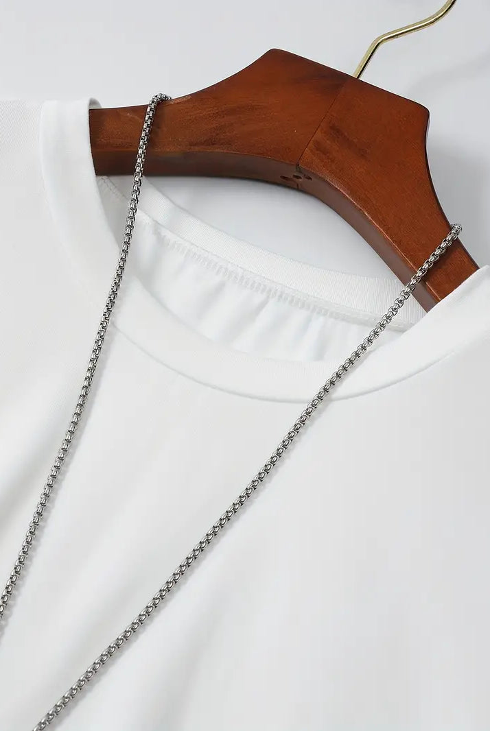T-Shirt - Plain - Crew Neck - Basic T-Shirt - Men's Clothing-T-shirts-Chaps London-Chaps London