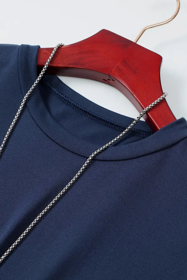 T-Shirt - Plain - Crew Neck - Basic T-Shirt - Men's Clothing-T-shirts-Chaps of London-Chaps of London