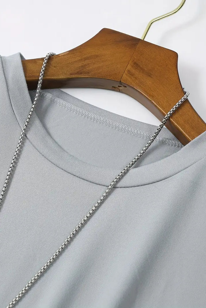 T-Shirt - Plain - Crew Neck - Basic T-Shirt - Men's Clothing-T-shirts-Chaps of London-Chaps of London