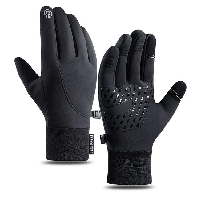 Thermal Gloves - Men's Touchscreen Water and Windproof-Men's Gloves-Chaps London-Chaps London