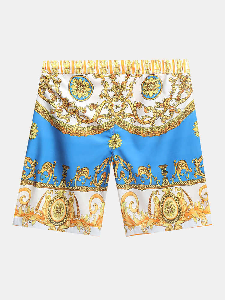 Two-Piece Set | Short Sleeve | Button-Up | Co-Ord Set | Men's Summer Clothes-Baroque Summer Set-Chaps London-Chaps London