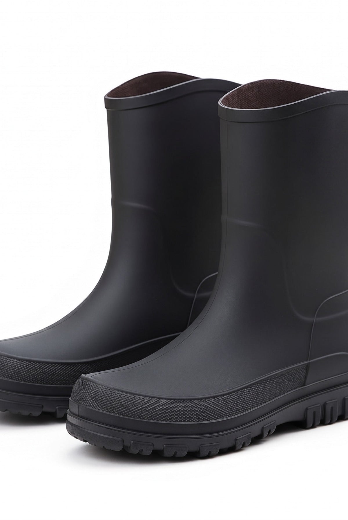 Men's Mid-Calf Wellies | Optional Fleece Cuff | 6 Styles