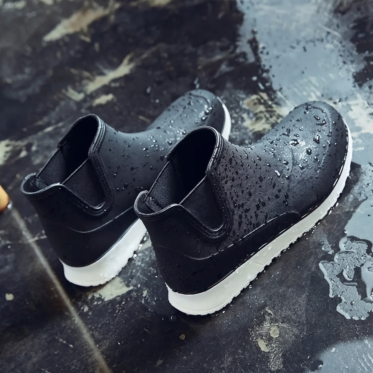 Men's Chelsea Rain Boots | Ankle Height | 2 Colours