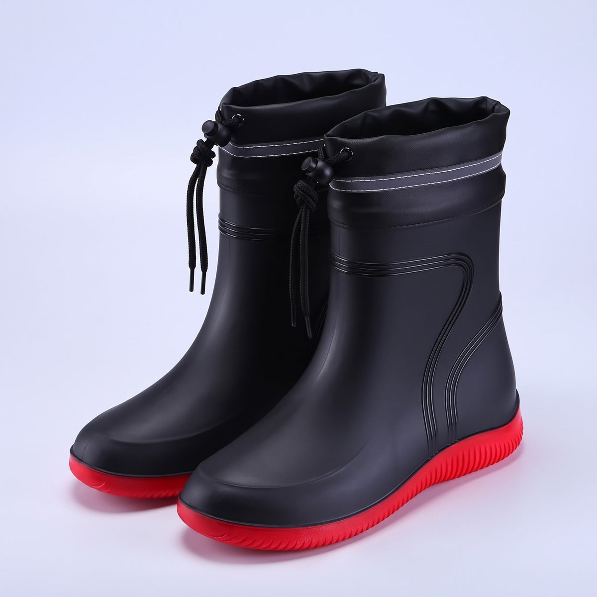 Men's Short Wellies | Cuff or Plush Lining | 9 Styles