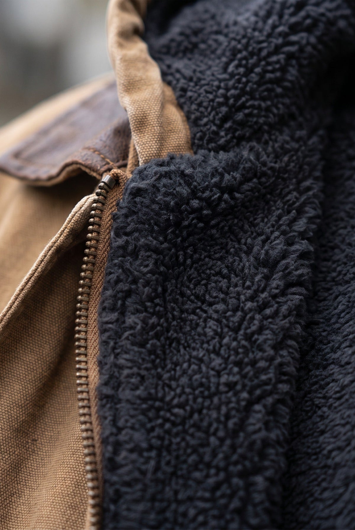 Men's Lined Hooded Jacket | Teddy Lining | Full Zip | 6 Colours