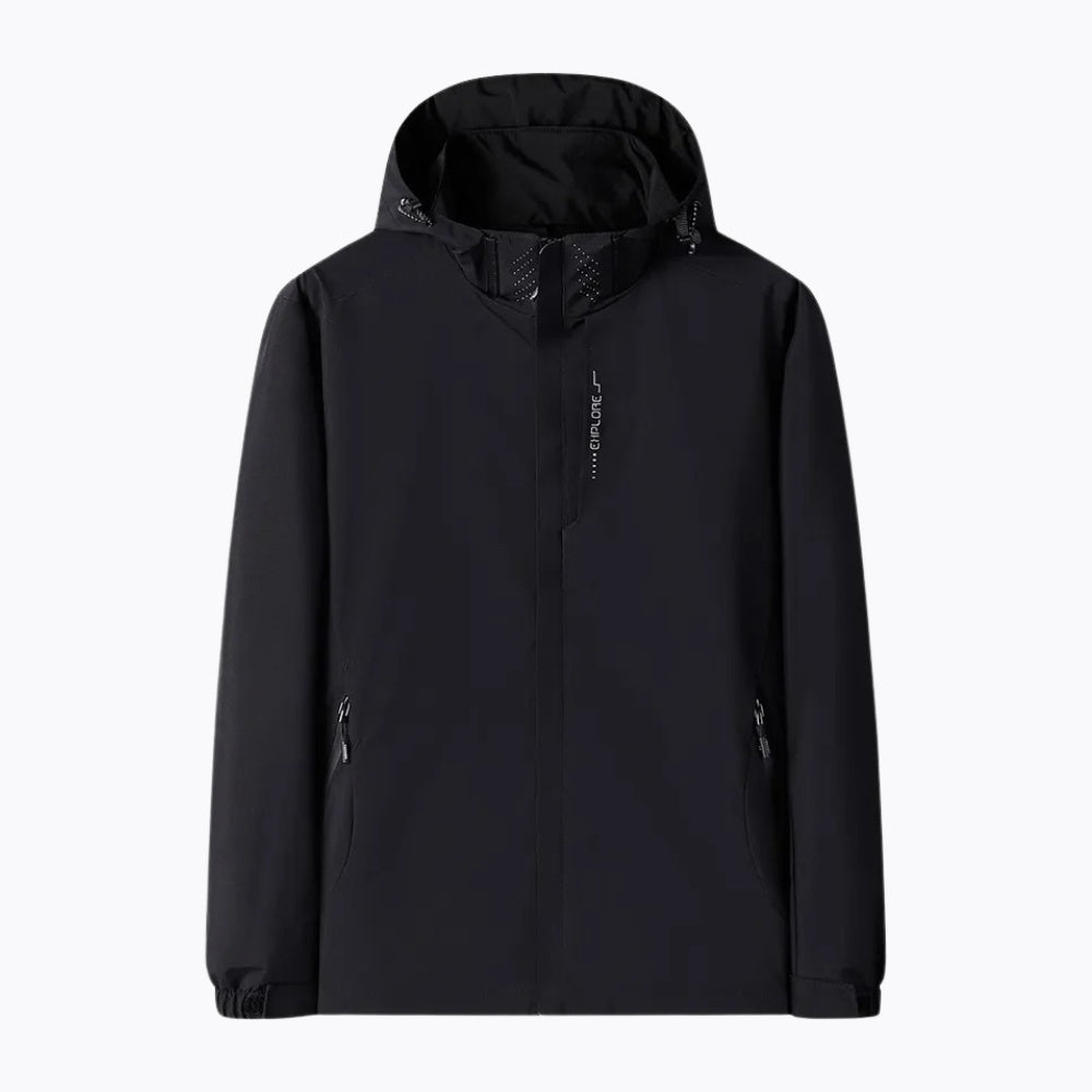 Men's Waterproof Hiking Jacket | Hooded | Windproof | Lightweight