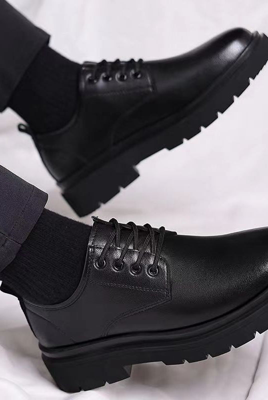 Men's Derby Shoes | Lace Up | Black