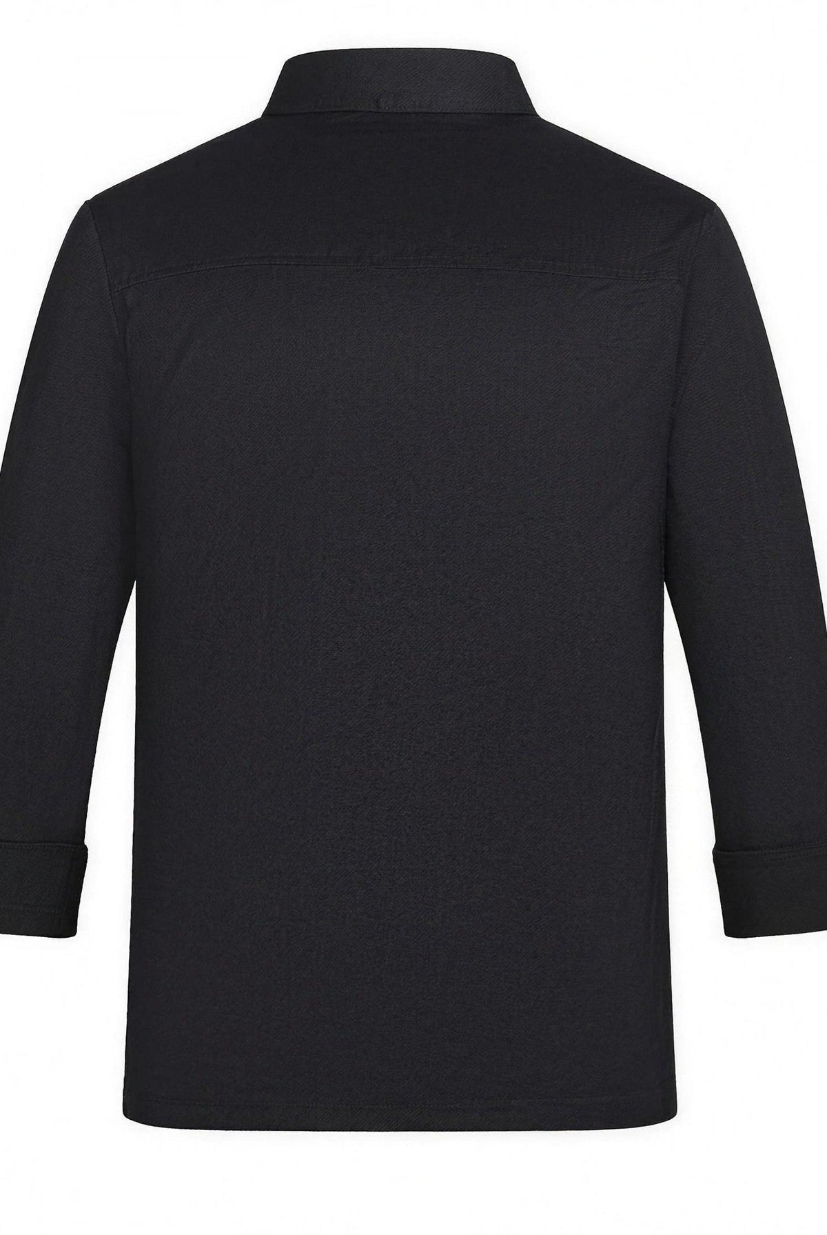 Men's Chef Jacket | Long Sleeve | Stand Collar | Chest Pocket