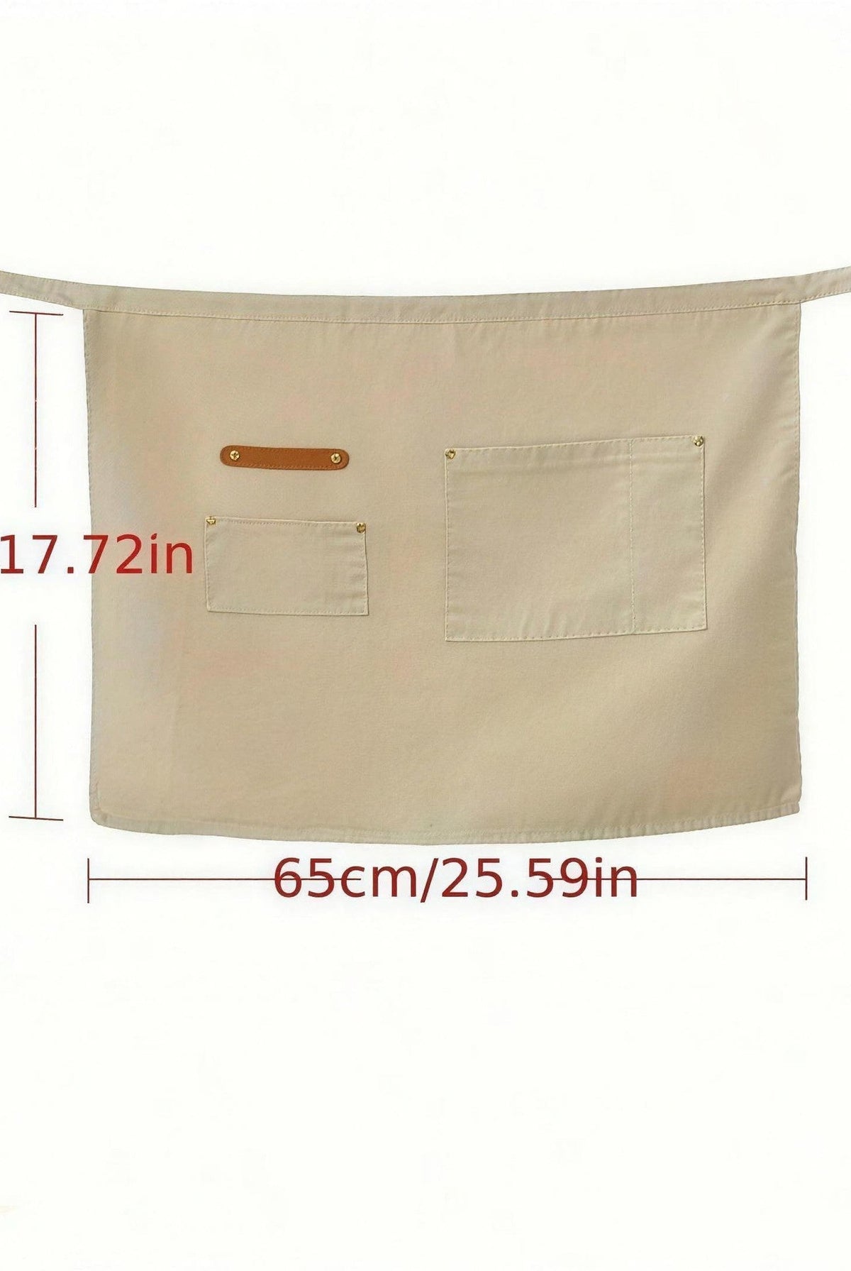 Men's Waist Apron | Canvas | Water-Resistant | Pockets | Long Ties