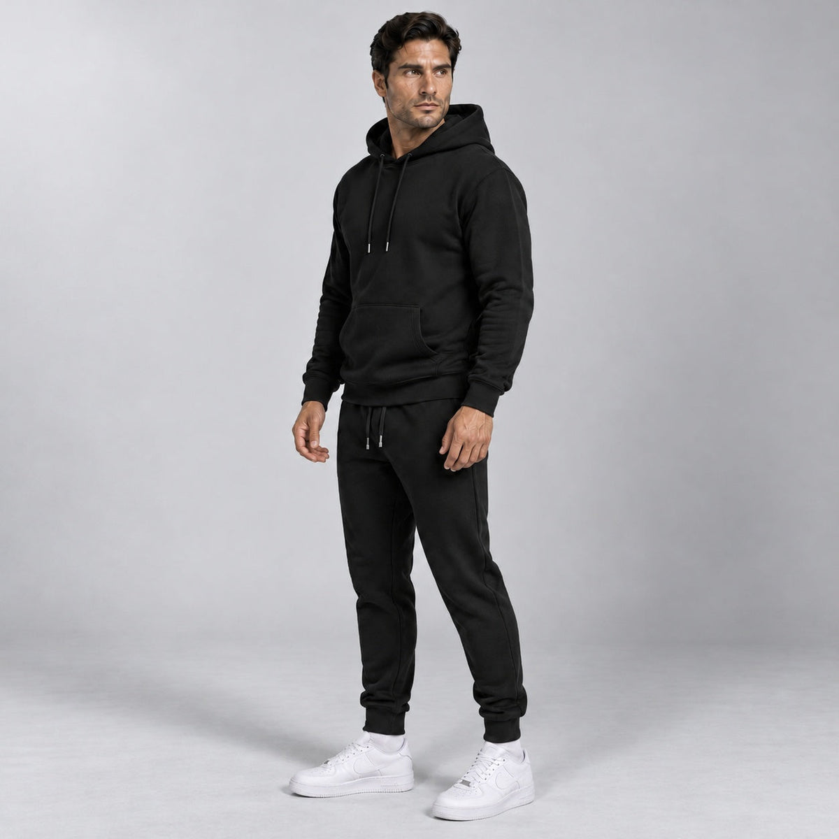 Men's Tapered Tracksuit | Pullover Hoodie and Joggers | 4 Colours