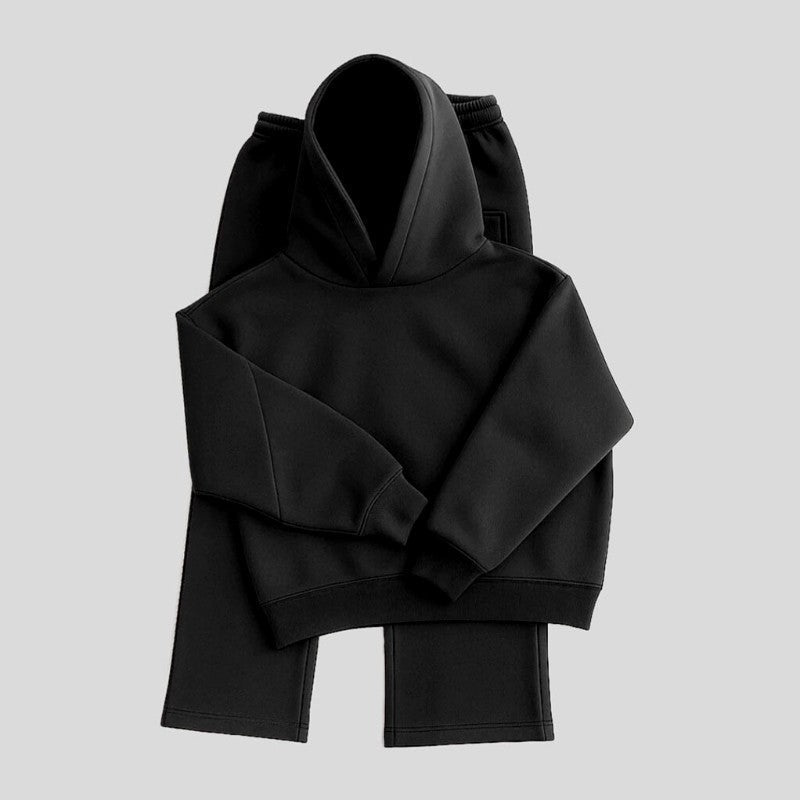 Men's Boxy Hoodie Tracksuit | Straight Leg Joggers | 5 Colours