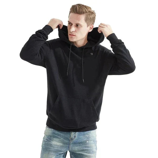 Men's Heated Hoodie | Three Heat Settings | USB | 2 Colours
