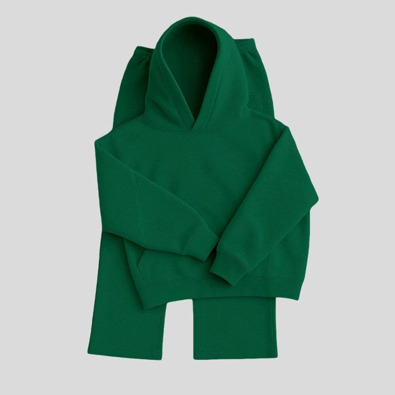 Men's Boxy Hoodie Tracksuit | Straight Leg Joggers | 5 Colours