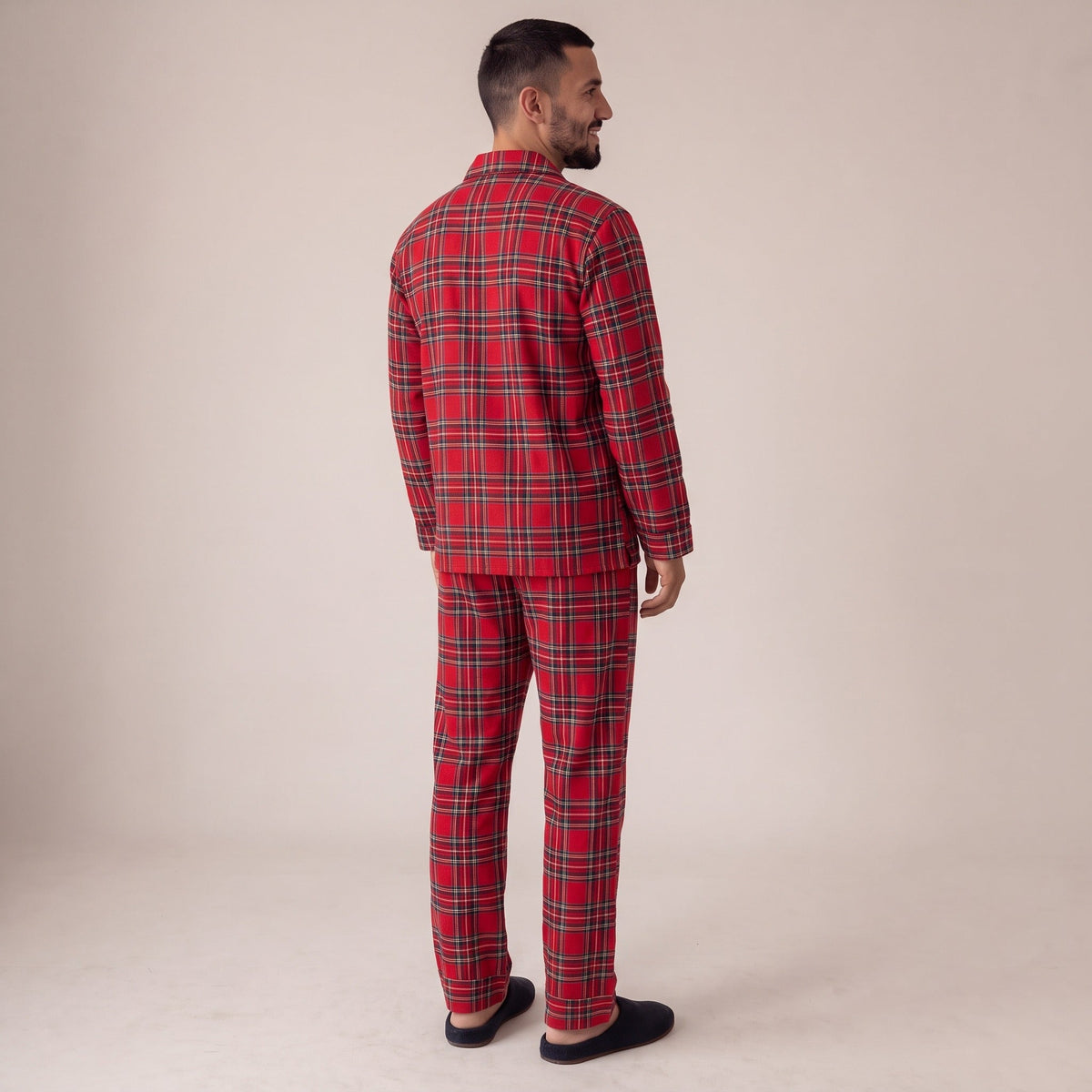 Men's Flannel Pyjamas | Tartan Check | 3 Colours