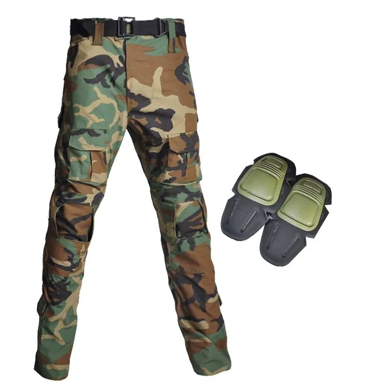 Men's Combat Trousers | Knee Pads | Ripstop | Cargo Pockets