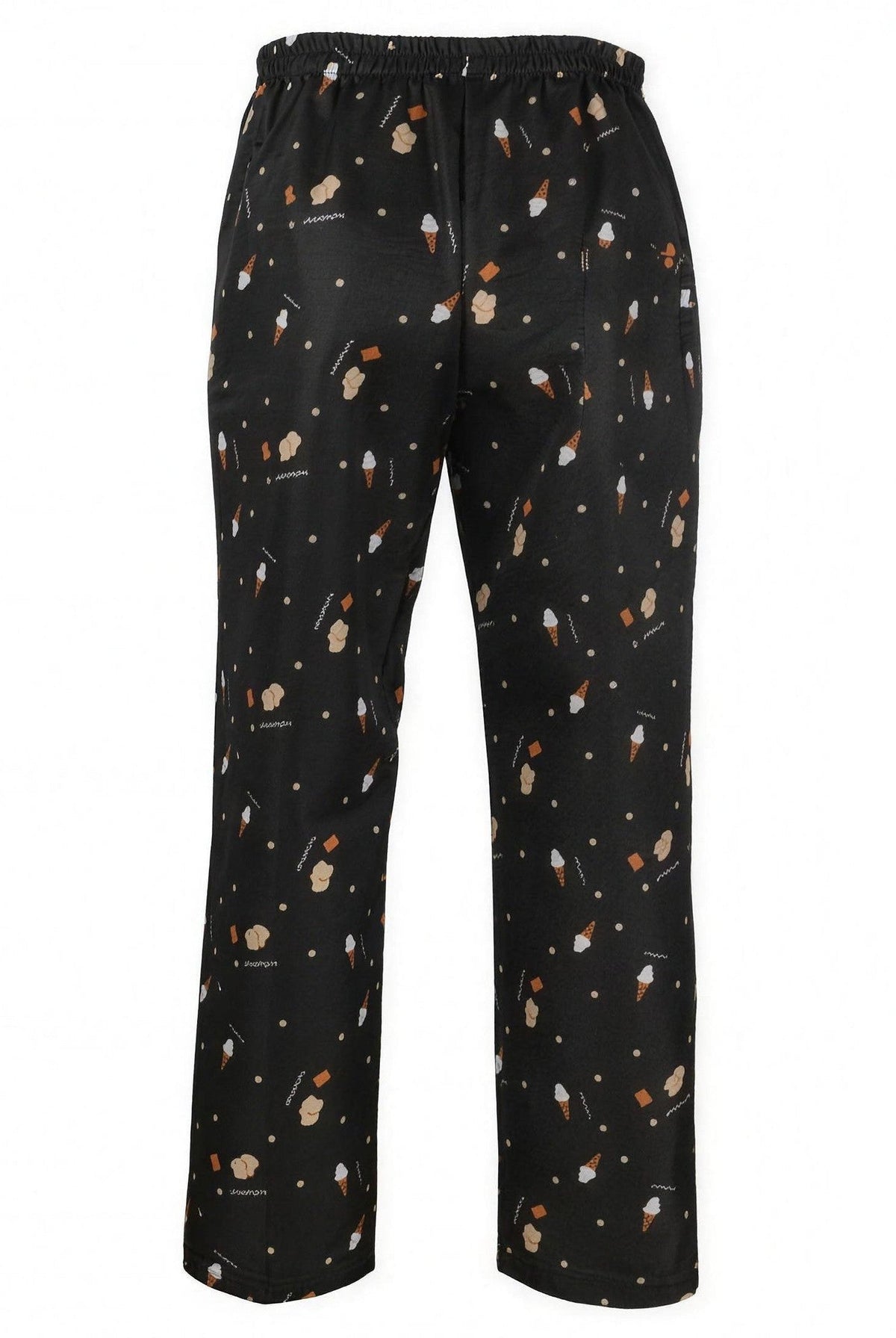 Men's Chef Trousers | Elasticated Waist | Side Pockets | Cotton Blend