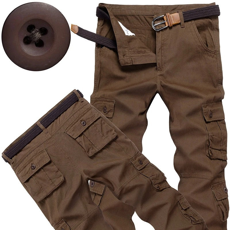 Men's Utility Trousers | Cotton | 8 Pockets | Loose Fit