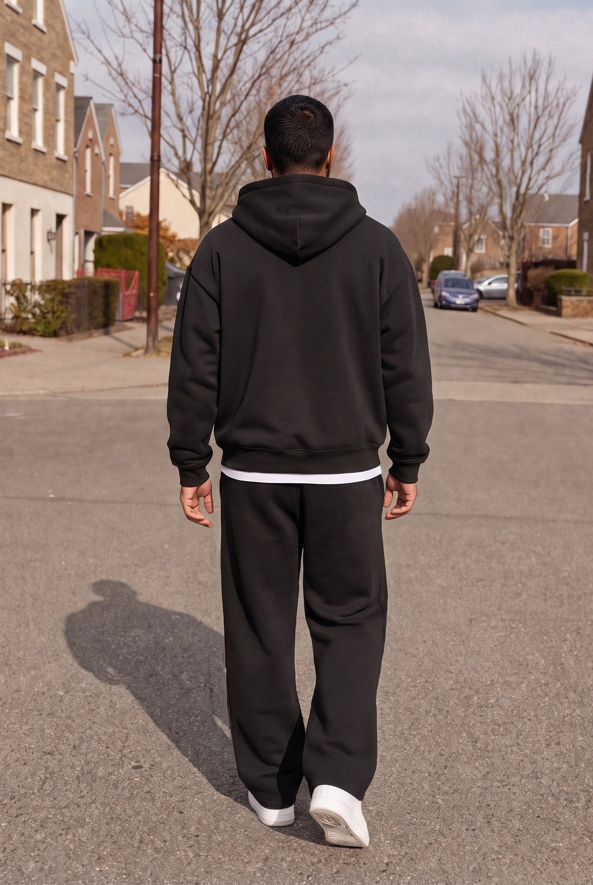 Men's Oversized Zip Hoodie and Joggers Set | 5 Colours