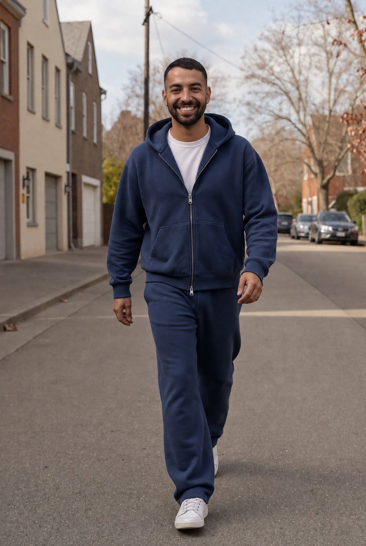 Men's Oversized Zip Hoodie and Joggers Set | 5 Colours