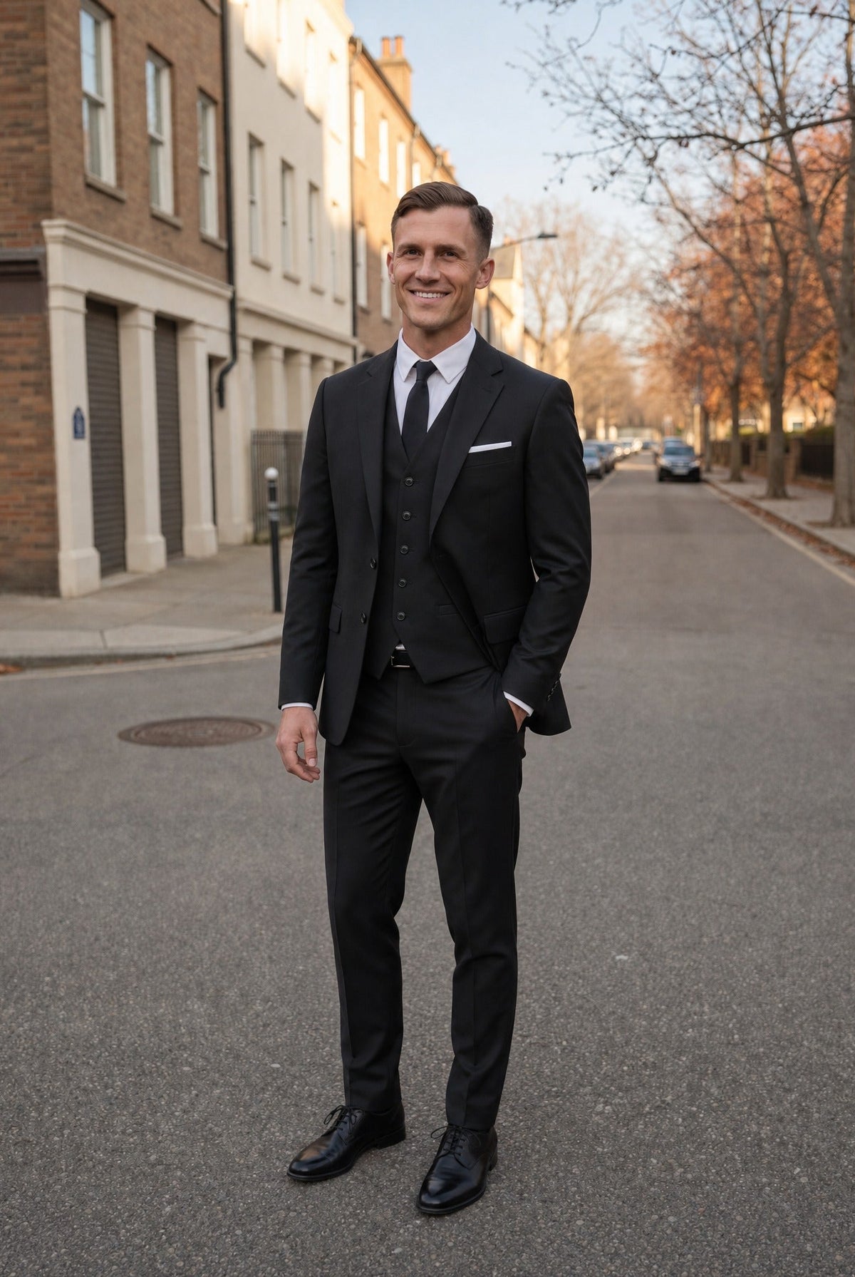 Men's Three Piece Suit | Slim Fit | 4 Colours