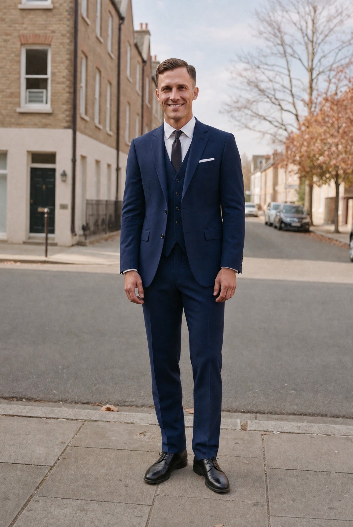Men's Three Piece Suit | Slim Fit | 4 Colours